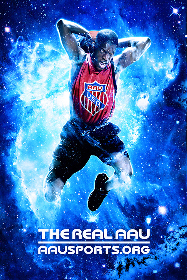 AAU Basketball poster