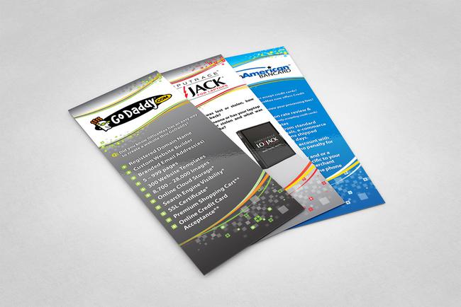 OfficeMax sales collateral rack cards